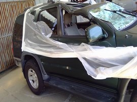 2000 TOYOTA 4RUNNER, GREEN, SR5 MODEL, 3.4L, AT, 4WD.    Z26379